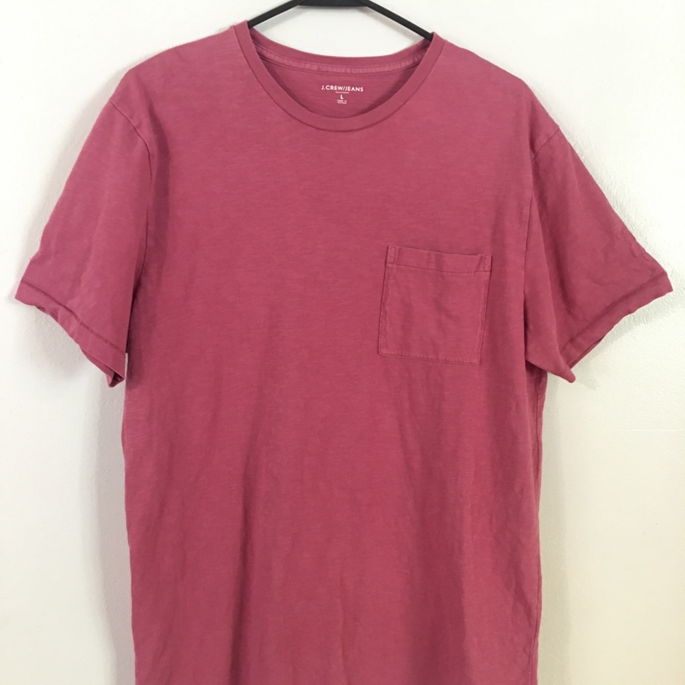 J.Crew Washed Pocket Tee